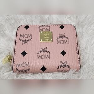 Pink Leather Wallet